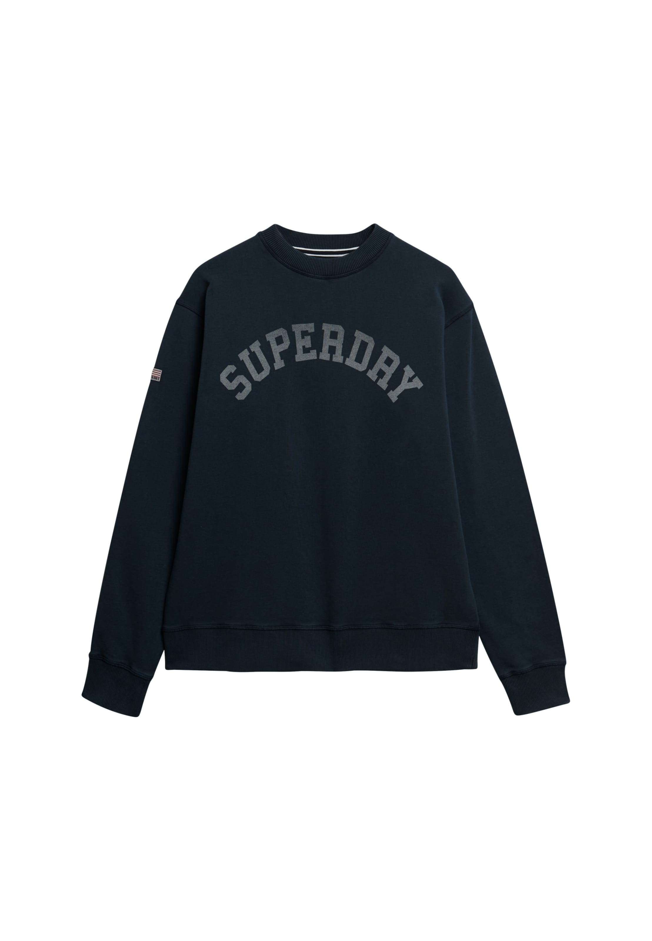 Superdry Sweatshirt in Blue: front