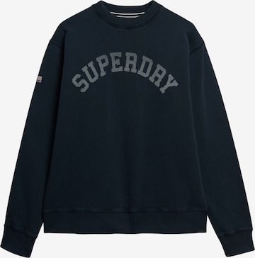 Superdry Sweatshirt in Blauw: voorkant