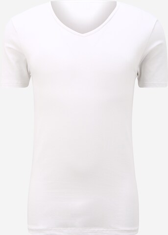 JBS OF DENMARK regular Μπλουζάκι σε λευκό: μπροστά