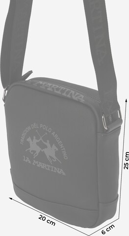 La Martina - Bolso de hombro 'MATHEUS' en negro