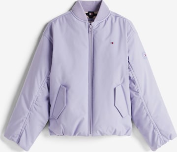purpurinė TOMMY HILFIGER Demisezoninė striukė: priekis
