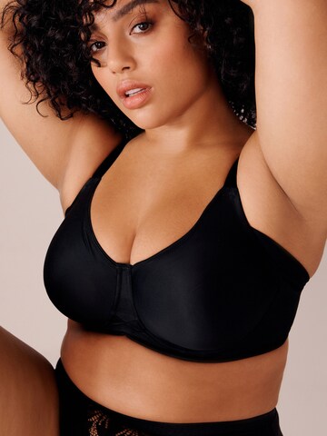 Minimizer Reggiseno di Next in nero: frontale