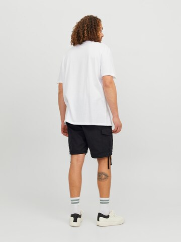 Jack & Jones Plus Regular Shorts 'MARLEY' in Schwarz