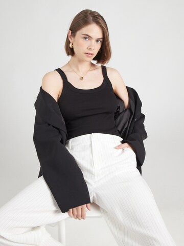 Gina Tricot Топ в Серый: спереди