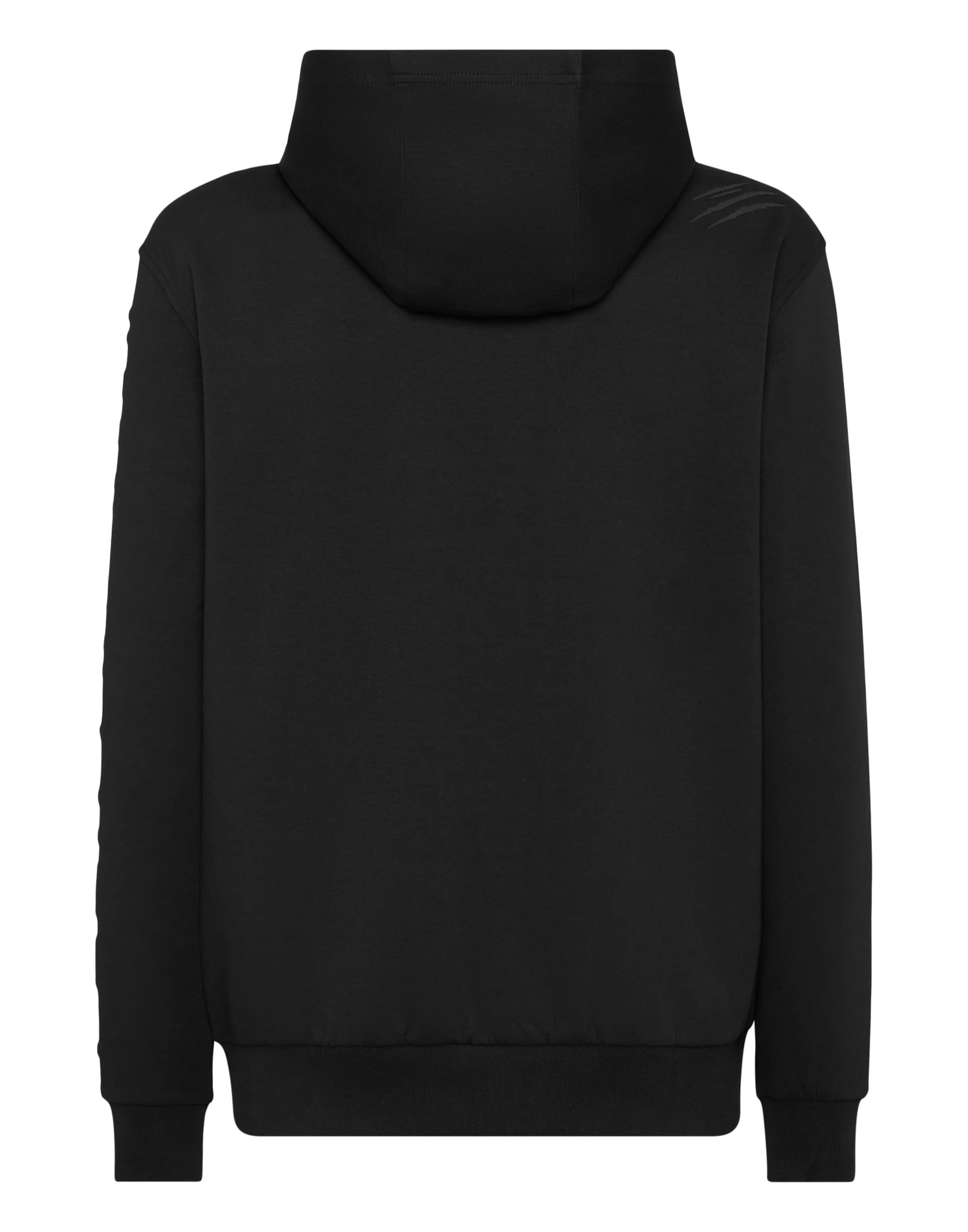 Plein Sport - Casaco em moletão em preto