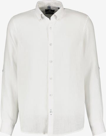 LERROS Regular fit Button Up Shirt in White: front