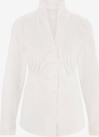 heine Blouse in Wit: voorkant