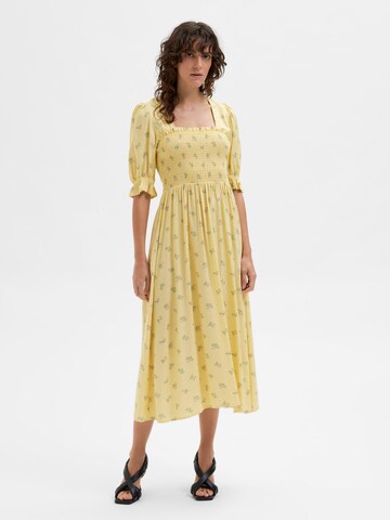 SELECTED FEMME Dress 'ULRIKKE' in Yellow: front