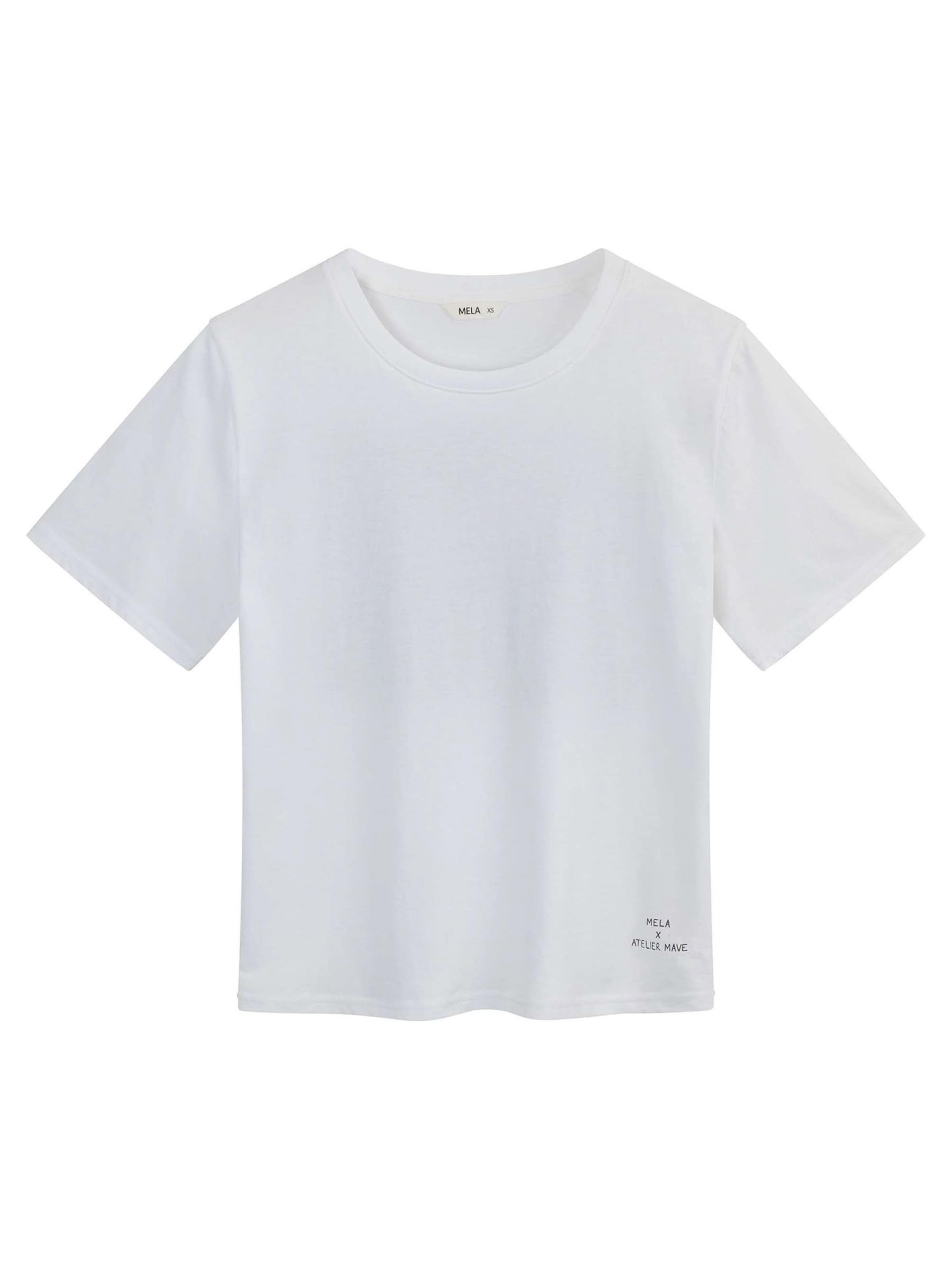 Maglietta di MELA in bianco: frontale