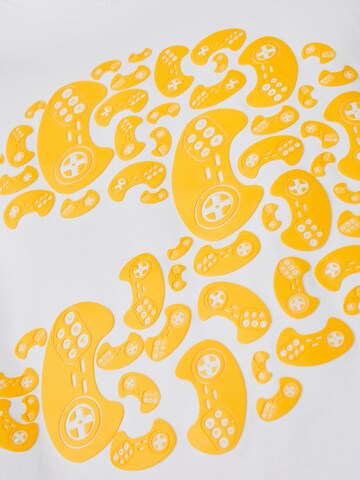 NAME IT - Camiseta 'Pac Man' en blanco