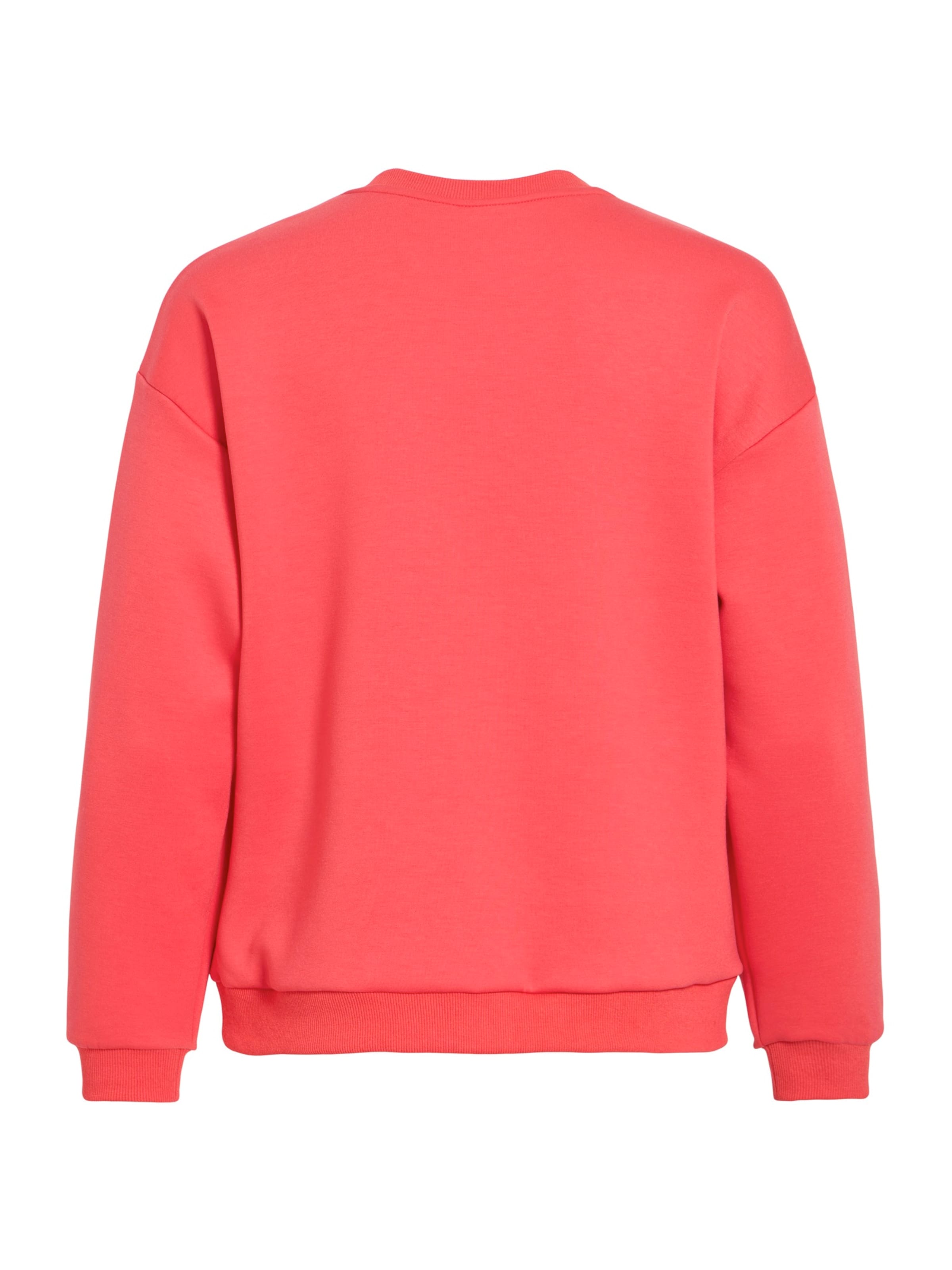 VILA Sweatshirt 'VISandy' i röd