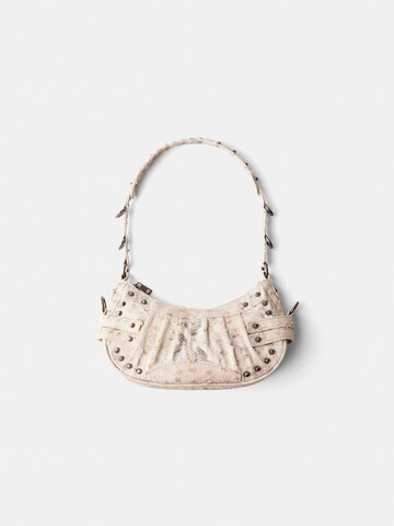 Borsa a spalla di Bershka in beige