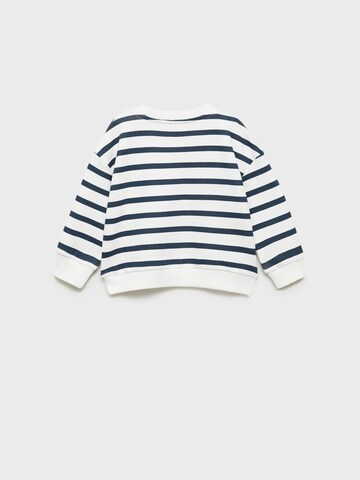 MANGO KIDS Sweatshirt 'GIORNO' i hvid