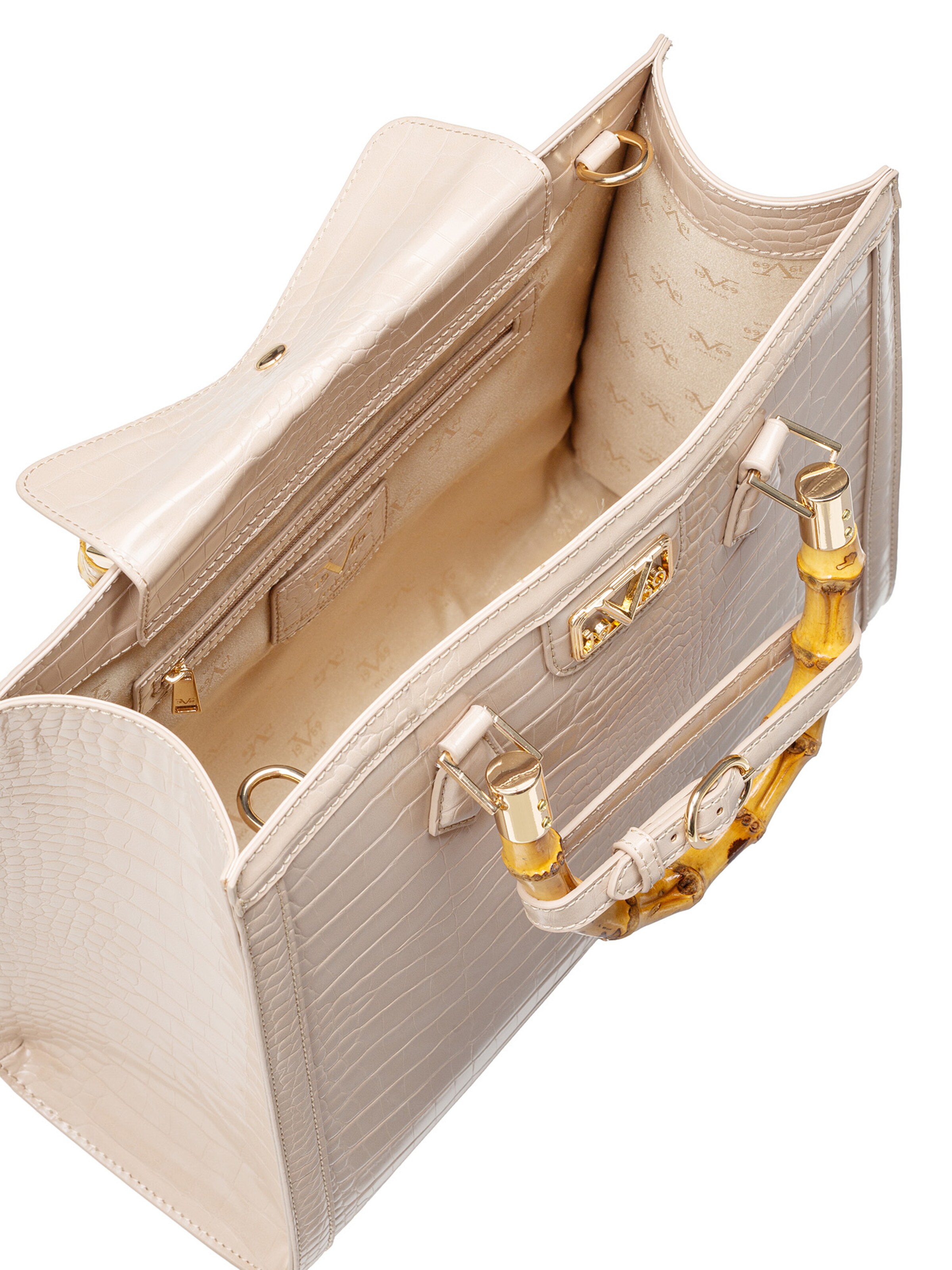 19V69 ITALIA Handbag 'Mei' in Beige