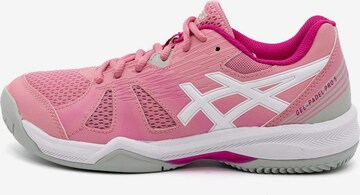 ASICS Athletic Shoes 'Padel Pro 5' in Pink: front
