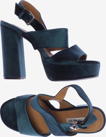 even&odd Sandals & High-Heeled Sandals in 39 in Green: front