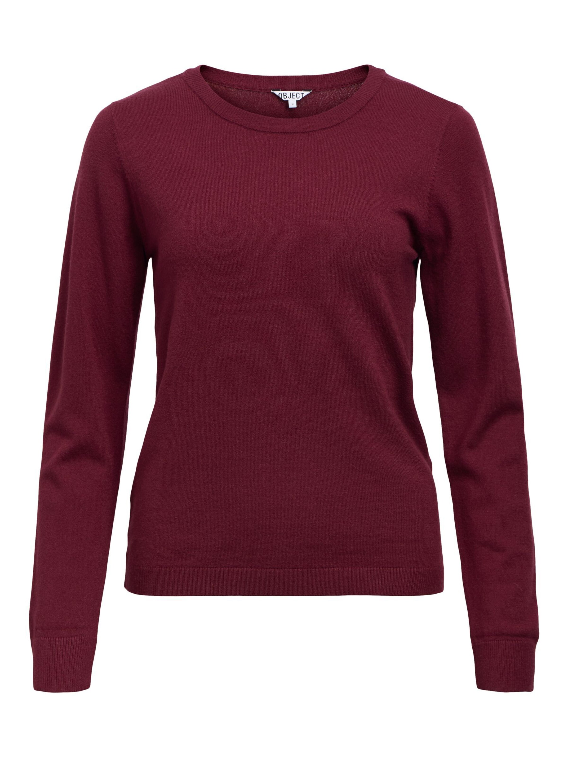 OBJECT Sweater 'OBJThess' in L in Wine red, Item view