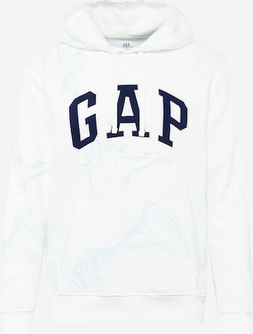 GAP Sweatshirt in Weiß: predná strana