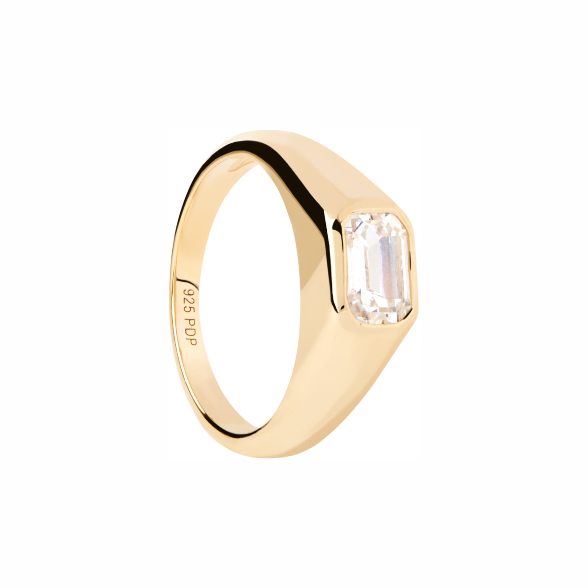 P D PAOLA Ring in Goud: voorkant