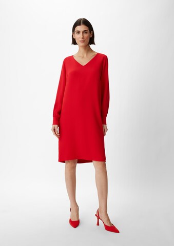 Robe COMMA en rouge : devant