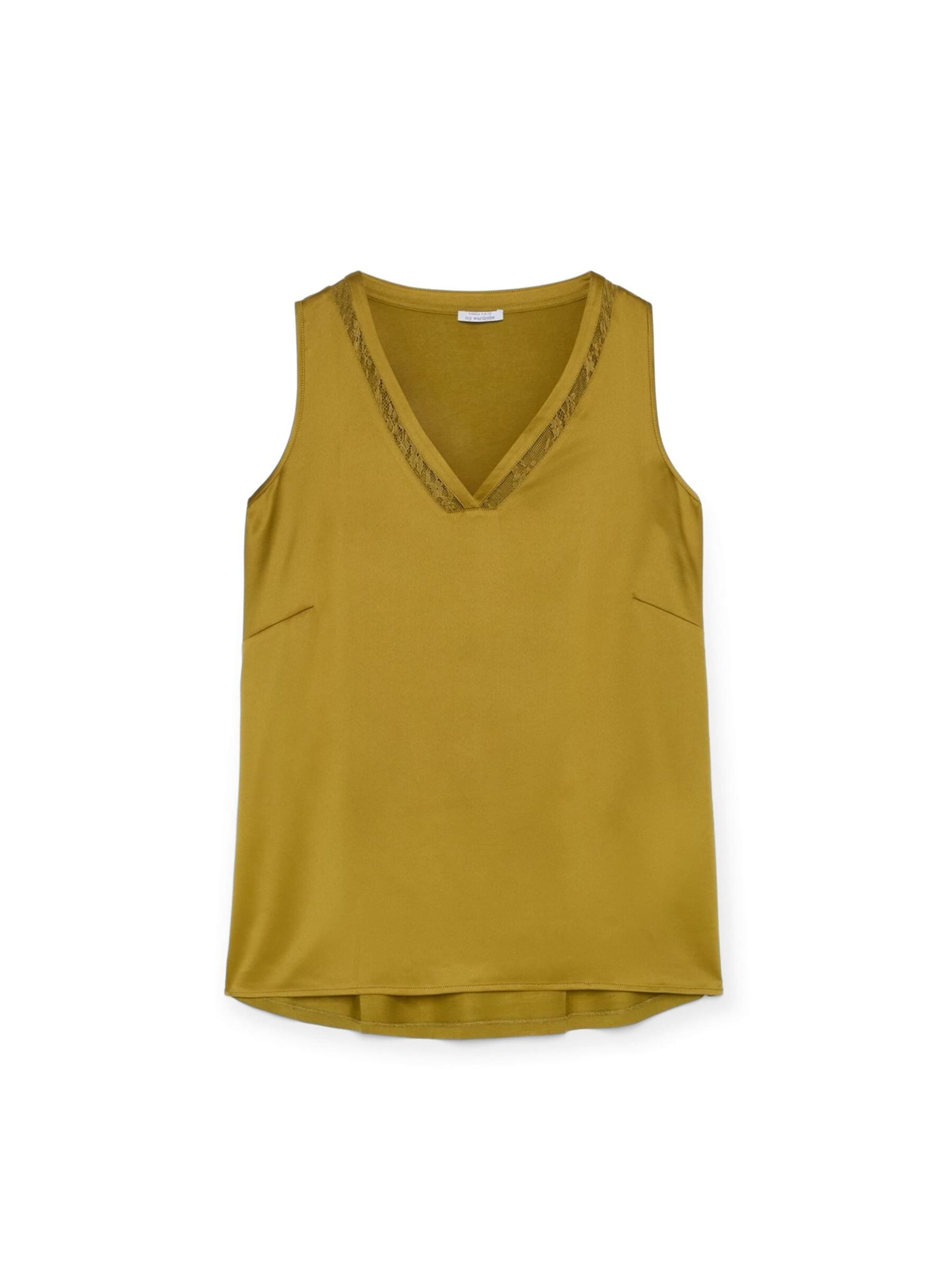 Fiorella Rubino Top in Groen: voorkant
