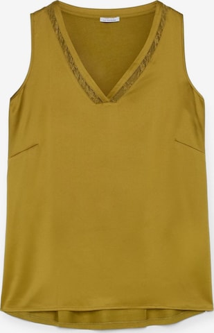 Fiorella Rubino Top in Groen: voorkant