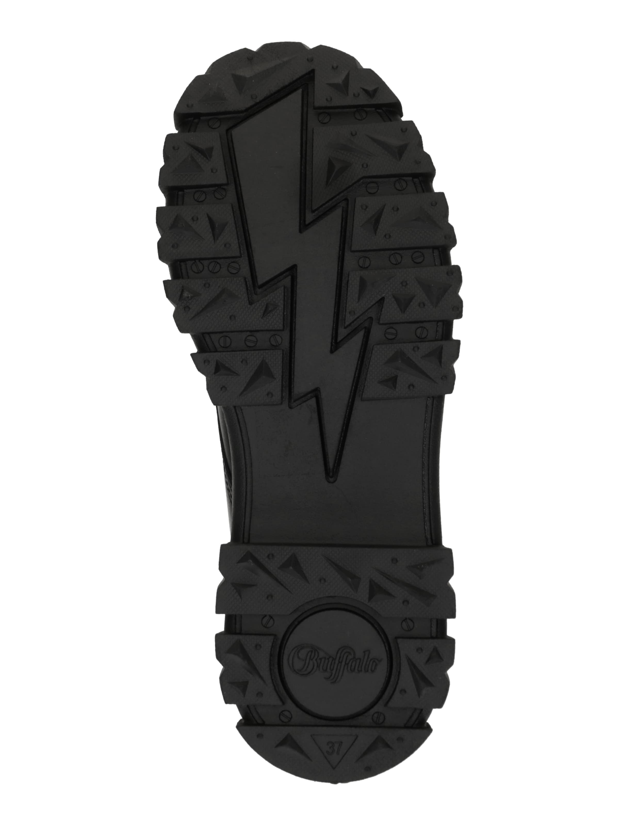 Bottines à lacets 'ASPHA' BUFFALO en noir