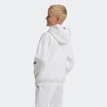 Veste de survêtement 'Z.N.E.' ADIDAS SPORTSWEAR en blanc