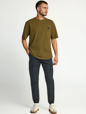 Funky Buddha regular Παντελόνι cargo σε μαύρο