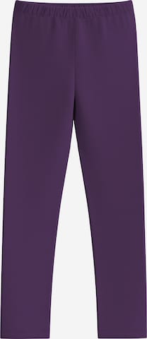 s.Oliver - Slimfit Leggings em roxo: frente