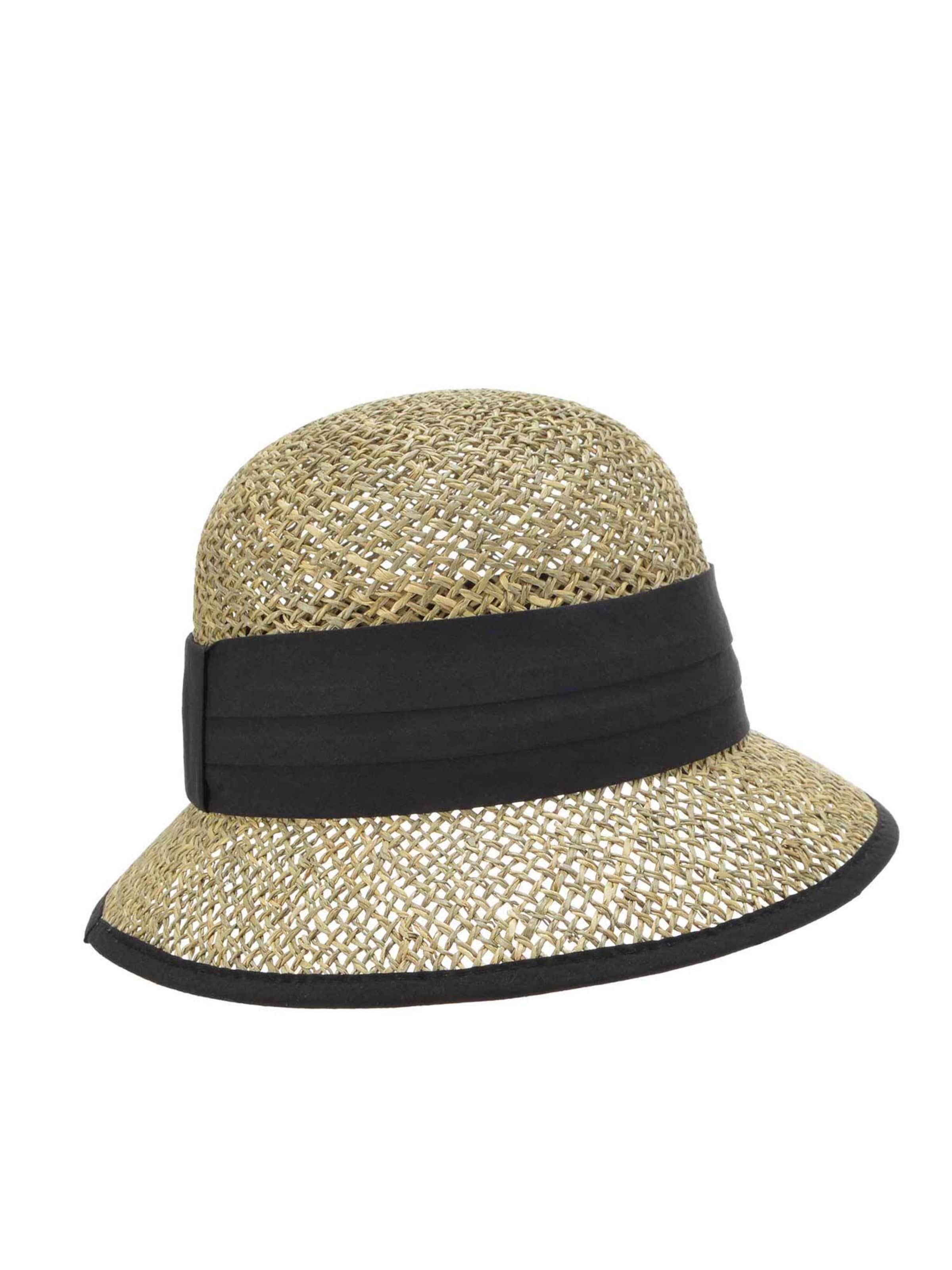 Seeberger Hat 'Hut' in Black: front