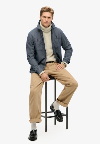 Superdry Tussenjas in Blauw