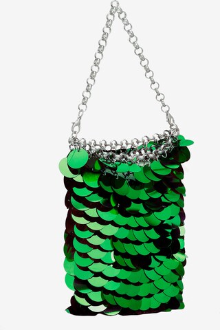 myMo at night Handbag in Green: front