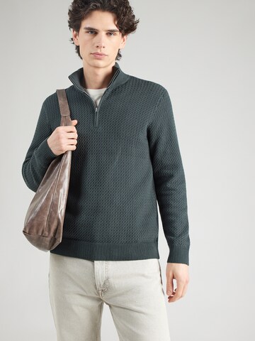 Pull-over Abercrombie & Fitch en vert : devant