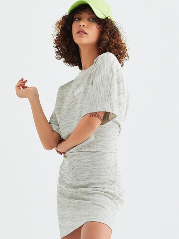 Rockupy Summer Dress 'Gea' in Grey: front