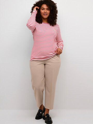 KAFFE CURVE Shirt 'Lia' in Pink