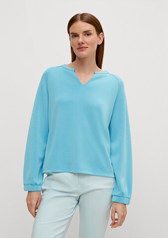 COMMA Blouse in Blauw: voorkant