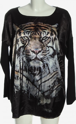 Be Lounged Print-Shirt in L in Black: front