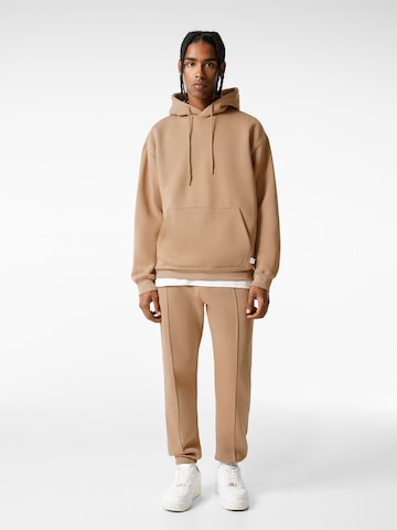 Bershka Tapered Housut värissä beige