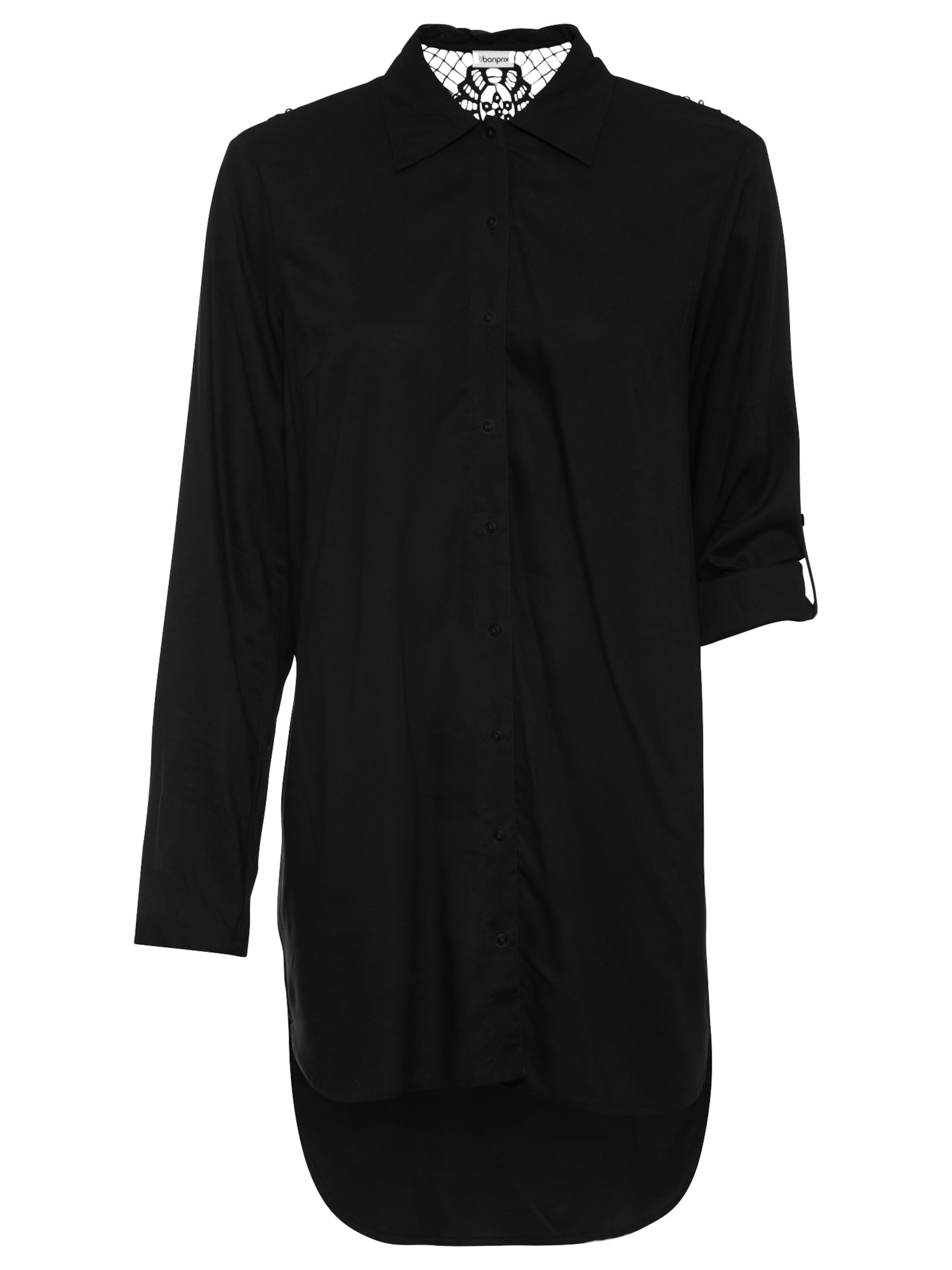 bonprix Blouse in Zwart: voorkant