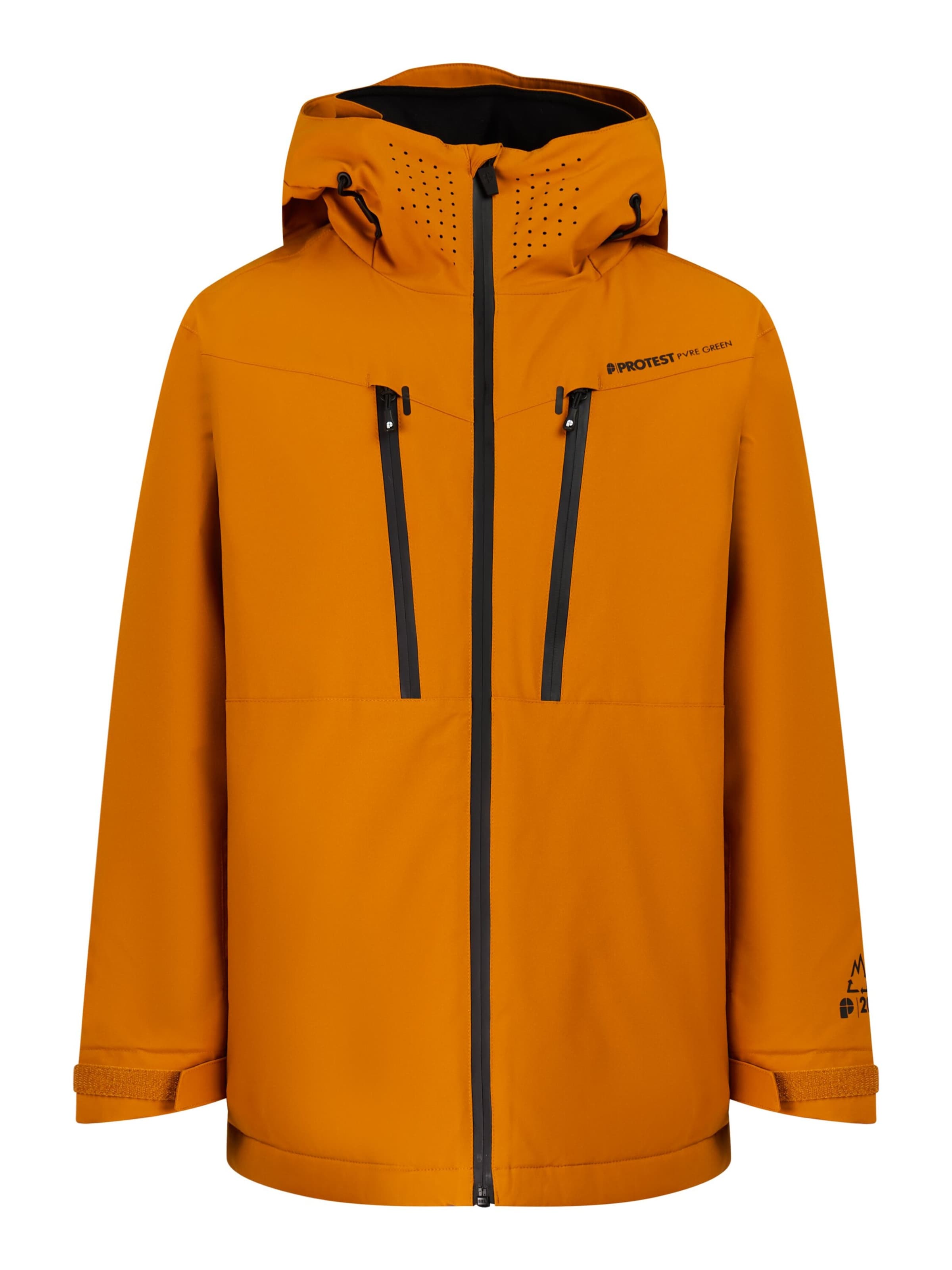 PROTEST Athletic Jacket 'PRTWixan JR' in Beige: front