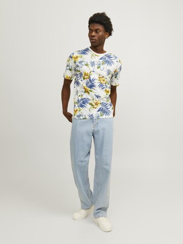 JACK & JONES Bluser & t-shirts 'JEFF' i hvid