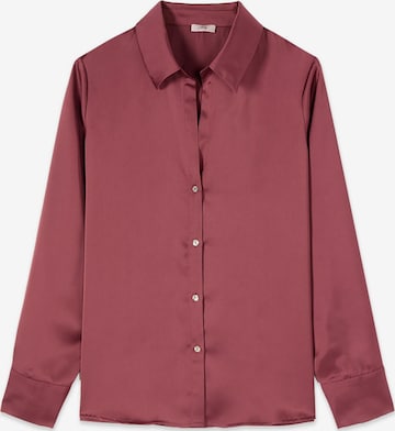 Camicia da donna di oltre in rosso: frontale