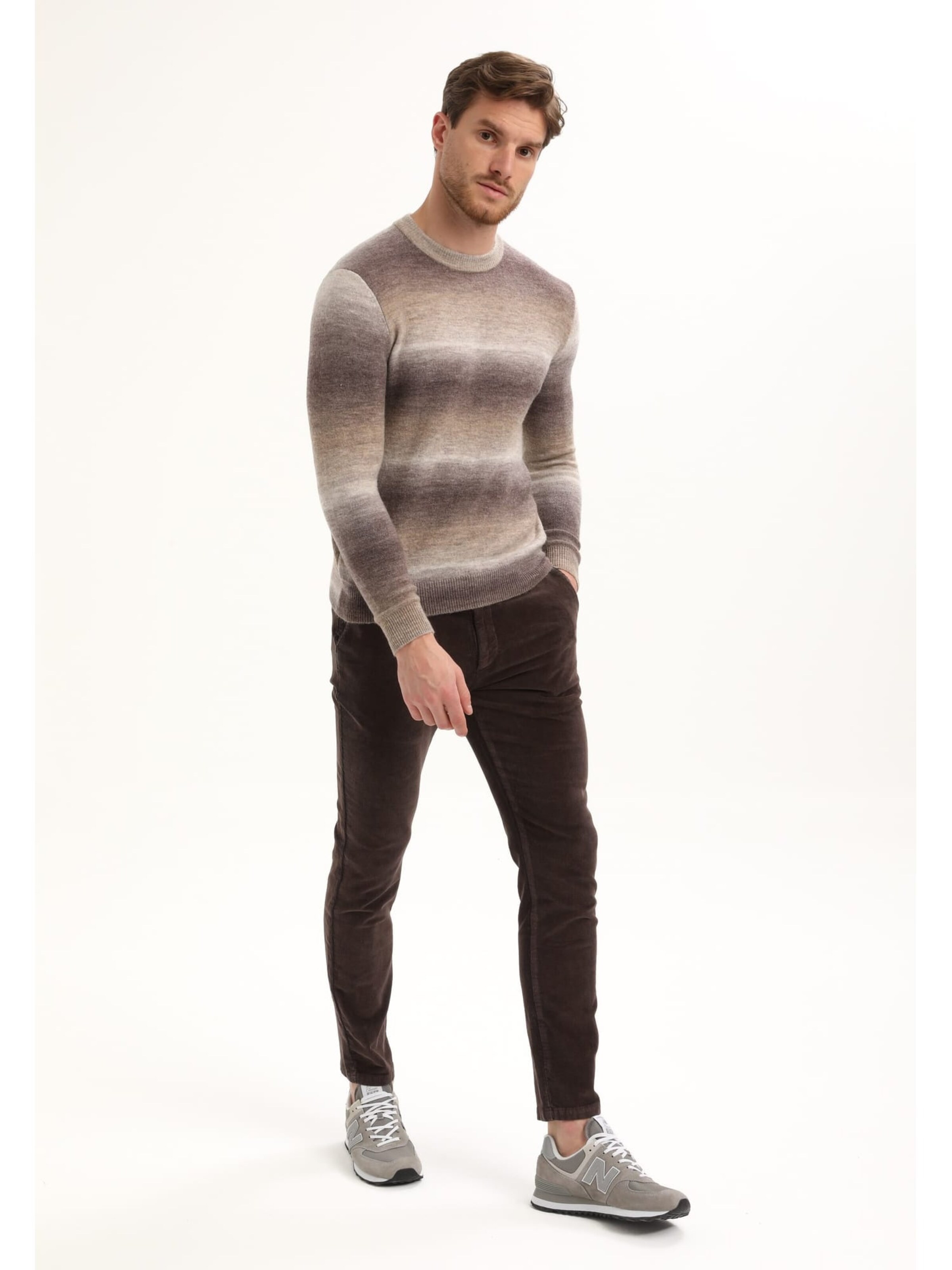 Gabbiano Sweater in Brown