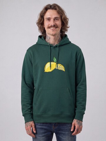 Felpa 'Lemon' di Watapparel in verde: frontale