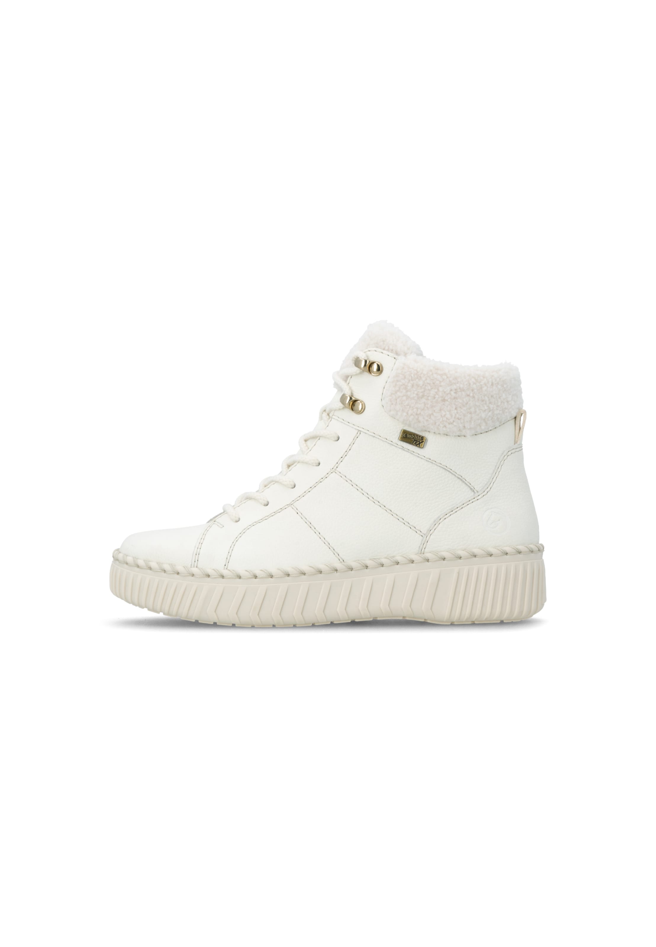 Bottines à lacets ' D4A74 ' REMONTE en blanc