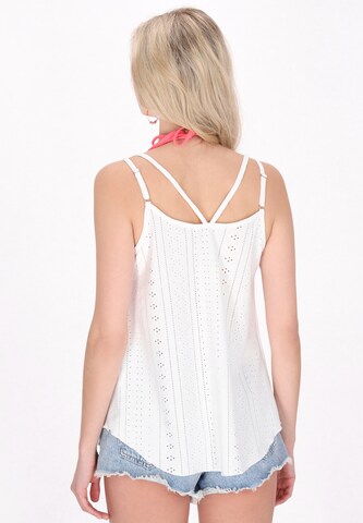 IZIA - Top en blanco