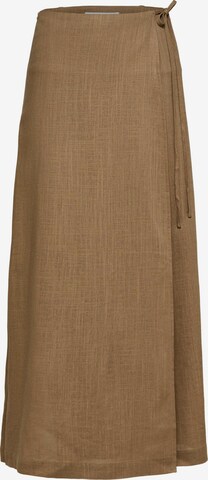 SELECTED FEMME Skirt 'Loisa' in Brown: front