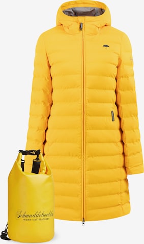 Schmuddelwedda Weatherproof jacket in Yellow: front