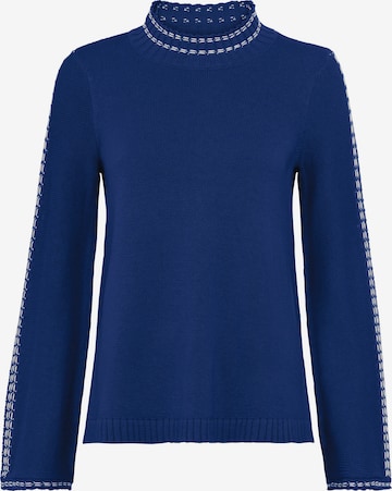 Pull-over heine en bleu : devant